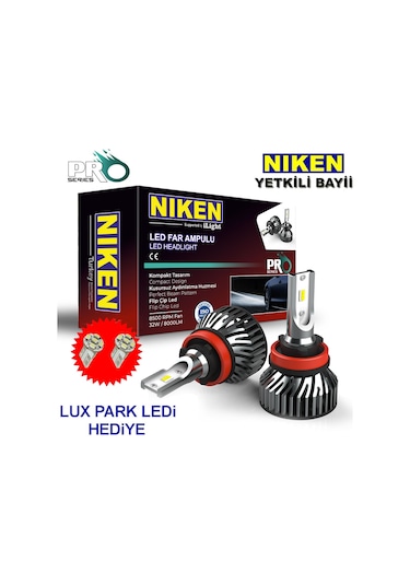 Niken H8 Led Xenon Far Ampul Pro Serisi