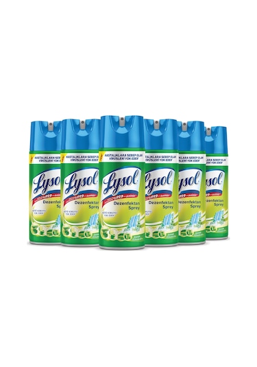 Lysol Dezenfektan Sprey Bahar Ferahlığı 6 x 400 ML