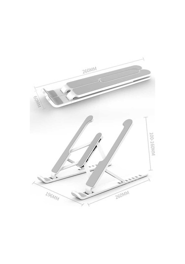 Noktaks - Laptop Standı P1 - Beyaz T17127