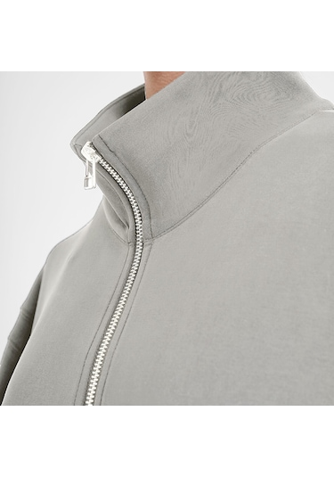 Lescon 25n-2105 Fermuarlı Sweatshırt Ekru