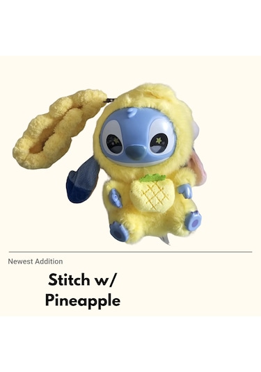 Stitch W/ Pineapple Açık Sarı