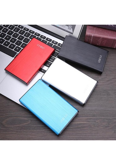 Mufunye Alüminyum Usb 3.0 Sata Disk Kutusu 2.5 İnç Ssd Ve Sabit Disk Desteği 5gbps Hızlı Veri Transferi Plug & Play Mavi