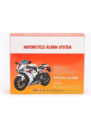 Motosiklet Alarm-uzaktançalıştırma Seti -motor Alarmı - 125 Desib