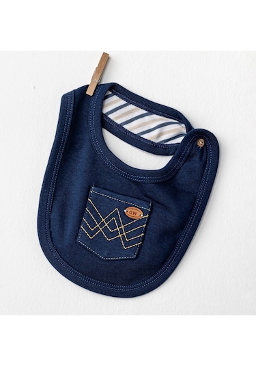 Andywawa Sailor Bear Bebek Önlük Ac24555 Lacivert