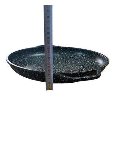 Mobilreyon Granit Döküm Sac Kavurma Tavası, 36 Cm Granit Tava
