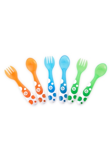 Munchkin Renkli Çatal Ve Kaşık Seti,12ay+ Çok Renkli