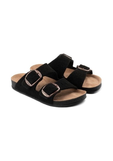 Verona Kış Keçeli Tokalı Terlik 001