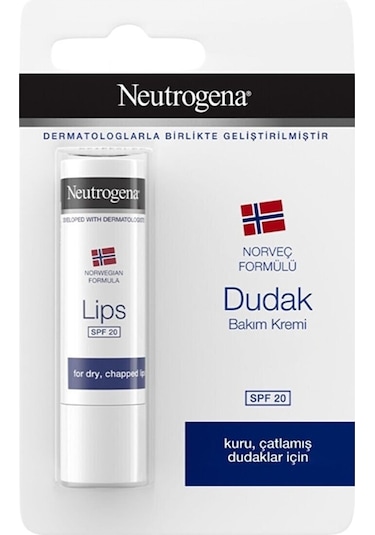Neutrogena Onarıcı Bakım Dudak Kremi Norveç Formülü