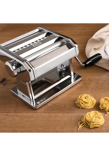 Marcato Ampia 150 Premium Erişte Makarna Makinesi Gümüş