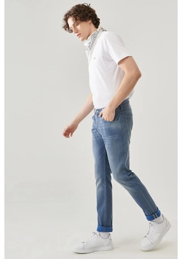 Lee Luke Slim Tapered Erkek Jean Pantolon L719026uq 001
