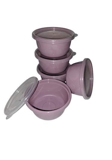 Tick Tock Hava Sızdırmaz Saklama Kabı 5'li Set Pudra 5 x 250 ML Pudra