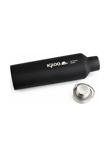Çelik Mug Termos - Igloo - Pentagon - 750ml - Siyah - 205792 Çok Renkli