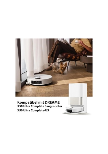Xurunkeji Dreame X50 Ultra Komple Robot Süpürge İçin Aksesuar Seti, Ana Fırçalar, Filtreler, Toz Torbaları, Paspas Pedleri, Yan Fırçalar Xurunkeji Dreame X50 Ultra Komple Robot Süpürge İçin Aksesuar Seti, Ana Fırçalar, Filtreler, Toz Torbaları, Paspas Pedleri, Yan Fırçalar