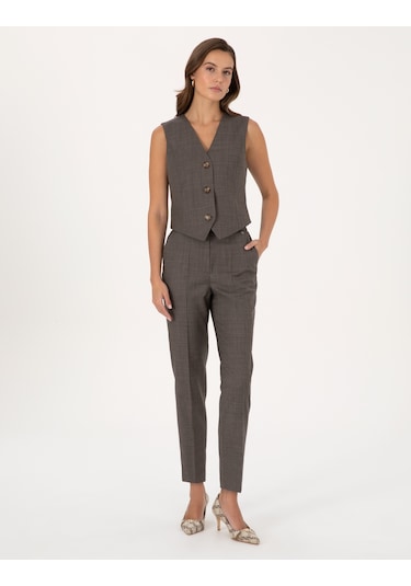 Pierre Cardin Kadın Vizon Pantolon 50296917-vr052 Vizon