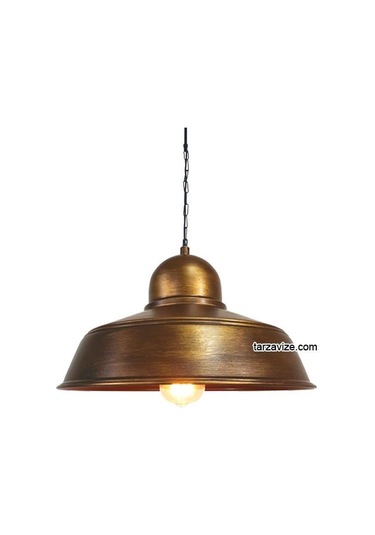 Tarzavize Trt57 Dekoratif Eskitme Tekli Retro Modern Sarkıt Avize Eskitme