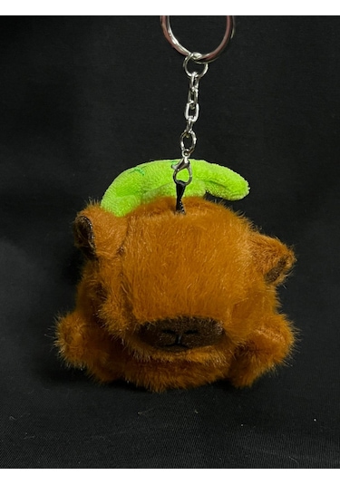 Dükkan Design Capybara Peluş Anahtarlık Kahverengi