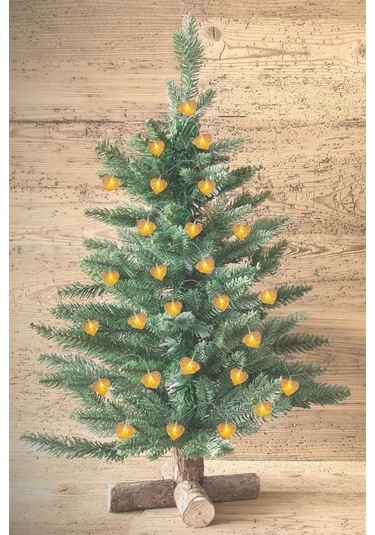 Hobibahçem Kalpli Şerit Led Işık Zinciri Aydınlatma Doğum Günü Süs Işığı Günışığı