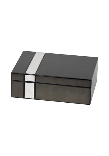 Passatore Karbon Sedir Humidor Puro Seti Siyah 20's