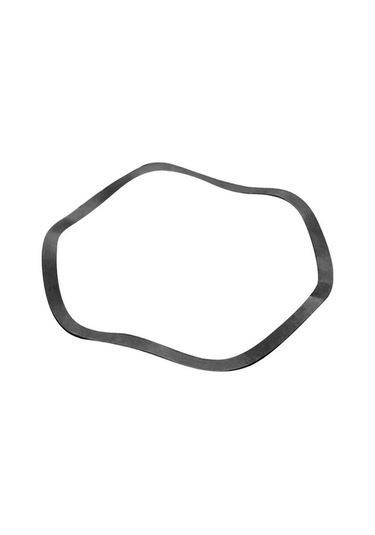 Trendooze Homyl Dalgalı Pul Elastik 21 27 0.3mm Koyu Renk