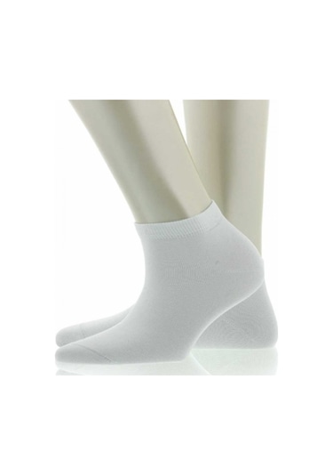 Miss Bella Erkek Bambu 3 Adet Patik Çorap-Standart Siyah