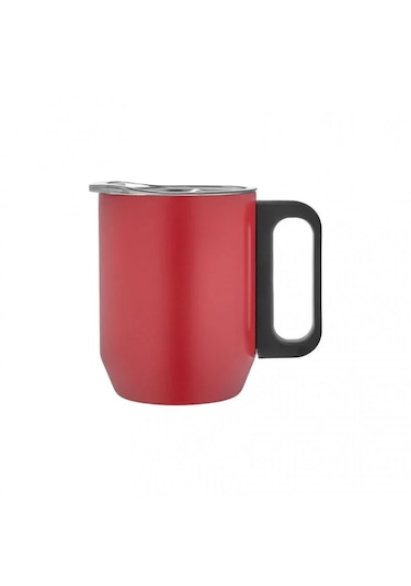 Forzacase 304 Paslanmaz Çelik 300 Ml 6 Saat Sıcak Soğuk Tutan Bardak Çay Kahve Su Termosu - Fc1132 Kırmızı