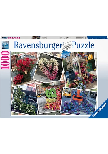 Ravensburger 1000 Parça Puzzle Ny Çiçekler Rpb168194