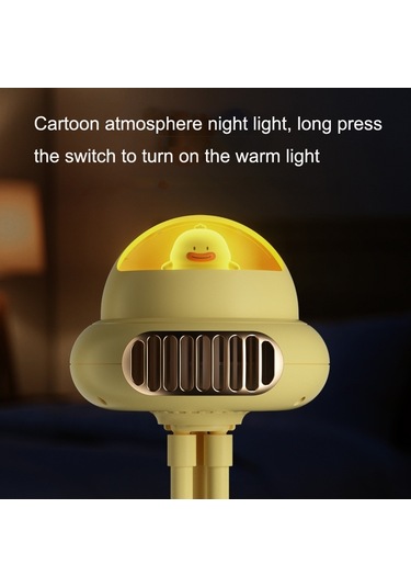 Sallanan Kafa Puset Fanı Yapraksız Ahtapot Dilsiz Taşınabilir Mini Fan Normal Versiyon Pembe