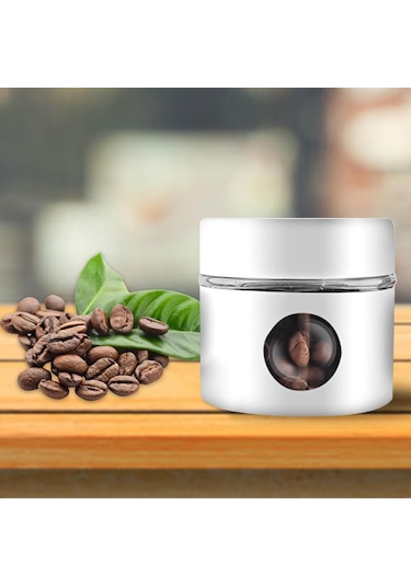 Suntek Fasulye Unu Beyaz Için Valfli Hava Geçirmez Kahve Teneke