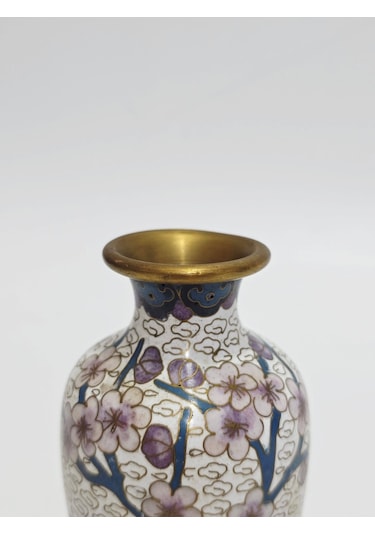 Antika Cloisonne Mini Vazo 10cm 010