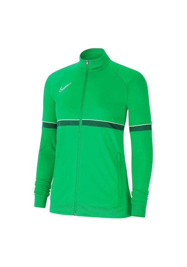 Nike Academy Dri Fit Kadın Yeşil Dik Yaka Ceket Yeşil