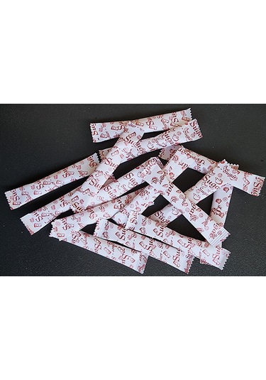 Self Stick Şeker Tek Kullanımlık Toz Şeker 3 Gr.x 1000 Adet
