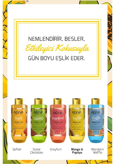 Mango&papaya Özlü Besleyici Ve Nemlendirici Duş Jeli Değişken