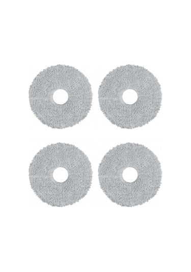 Roborock Q Revo Uyumlu 4 Adet Mikrofiber Mop Bez
