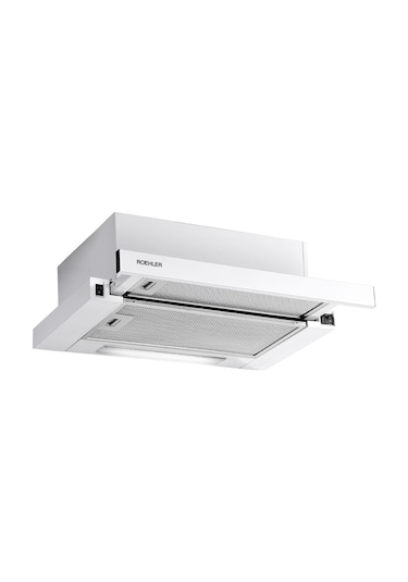 Roehler RM2101W Sürgülü Çift Motorlu Aspiratör Beyaz