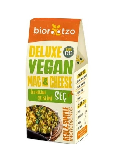 Biorootzo Deluxe Vegan Mac And Cheese Glutensiz 145gr-3110