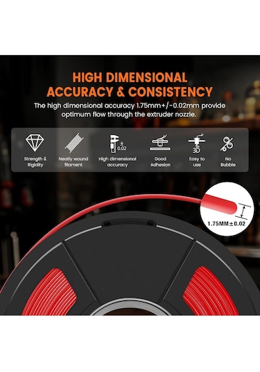 Hyper Speed Pla Filament Beyaz 1 Kg 1.75 Mm 3d Yazıcılar İçin Flement Fılement Flament