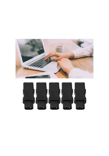 Ximistore9 5 Adet Iec320 C8-c13 Güç Dönüştürücü, 2500w, Pvc Kasa, Pdu, Laptop, Ups Ve Sunucu Odaları İçin Jd-38