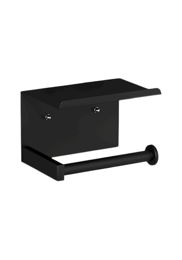 Suntek Banyo Tuvalet Mutfak A Için Telefon Rafı Siyah-bir