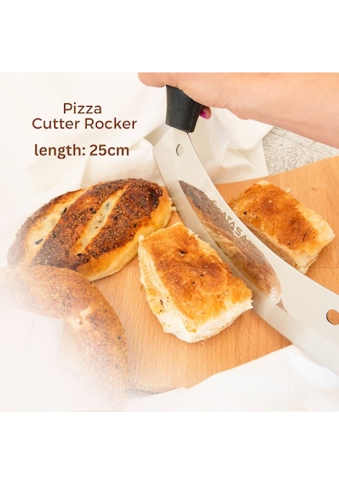 Atasan Kıyma Bıçağı Zırh Satır Et Bıçağı Pizza Bıçağı