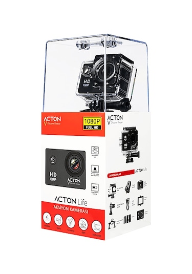 Acton Life Full Hd Aksiyon Kamera Silver