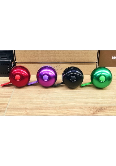 Xbyc 5039 Bisiklet Zili Alüminyum Alaşımlı Yüksek Sesli Bisiklet İkaz Siyah