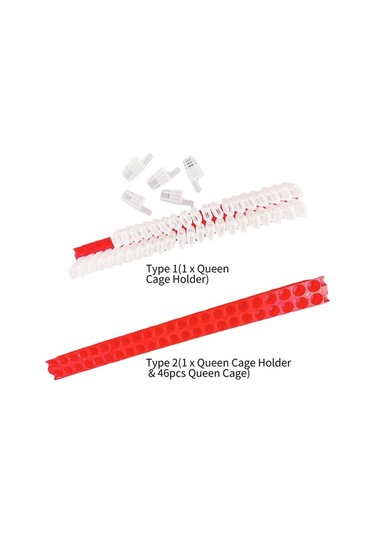 Ulzyvf Taşıma Profesyonel Kullanım Kraliçesi Kolay Kafesi Ekipmanı, Arıcılık Arı - Bk