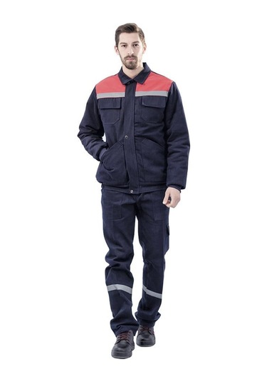 Şensel, Kapitoneli Mont Takım, Lacivert-Kırmızı -92E252-Iş Takım