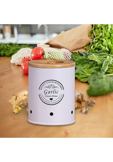 Suntek Magideal Patates Soğan Sarımsak Mutfak Saklama Kabı Gıda Seti S