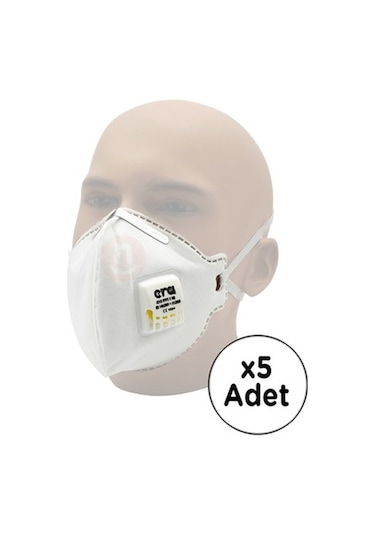 Era Toz Maskesi 4310 Ventilli Katlanır Ffp3 V Nr 5 Adet