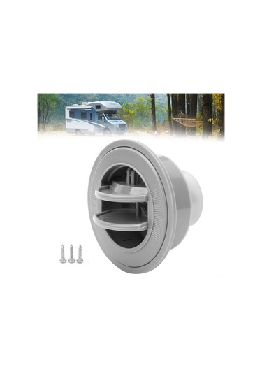 Qingmipy Abs Plastiği Konforlü Açık Hava Çıkış Grubu, 100/76/47mm, Araç, Otobus, Karavan Uyumlu, Kolay Kurulum, Dayanıklı