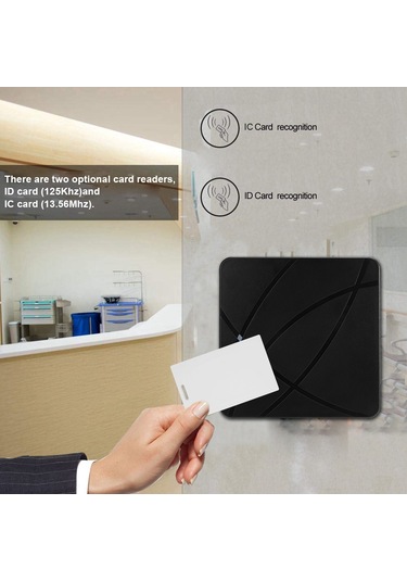 Geeroyoo Su Geçirmez Kapı Erişim Kart Okuyucu, Wiegand 26 Bit, Hızlı Tanıma 0.15s , Ip68, Abs Malzeme, Id/ıc Kart Desteği