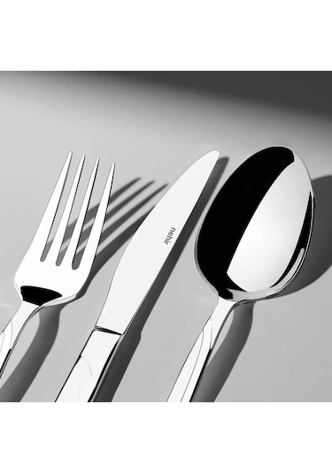 Nehir Fiesta Sade 89 Parça Kutulu Çkb Seti Gümüş