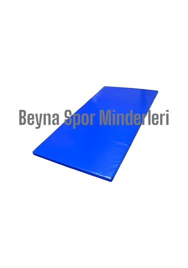 Beyna Minder Jimnastik Puf Minder 100x200x5 Cm Mavi