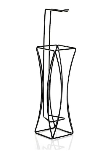 Yedekli Tuvalet Kağıtlığı WC Kağıtlık Siyah